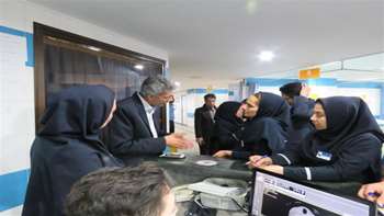 بازدید رئیس دانشگاه از مرکز آموزشی، پژوهشی و درمانی کوثر 97.07.03